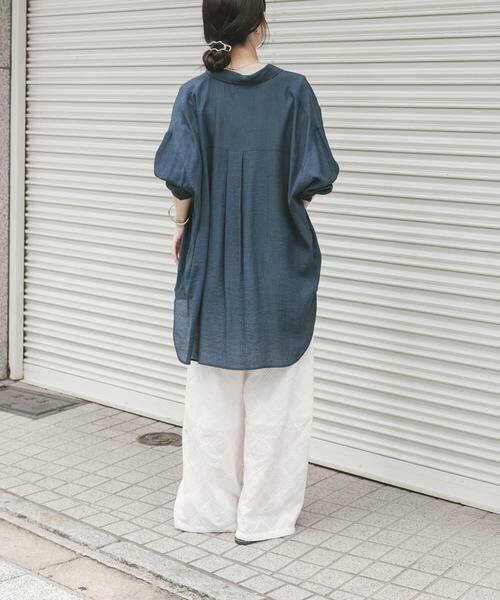 URBAN RESEARCH ITEMS / アーバンリサーチ アイテムズ シャツ・ブラウス | シアーヨウリュウシャツ | 詳細13