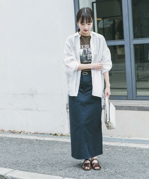 URBAN RESEARCH ITEMS / アーバンリサーチ アイテムズ シャツ・ブラウス | シアーヨウリュウシャツ | 詳細30