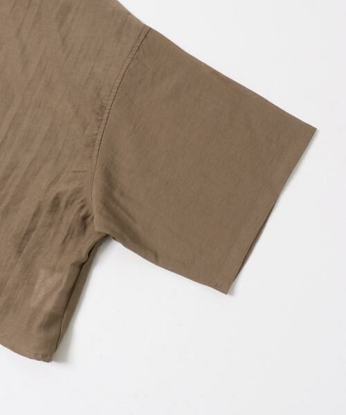 URBAN RESEARCH ITEMS / アーバンリサーチ アイテムズ シャツ・ブラウス | ドットボタンハンソデシアーシャツ | 詳細6