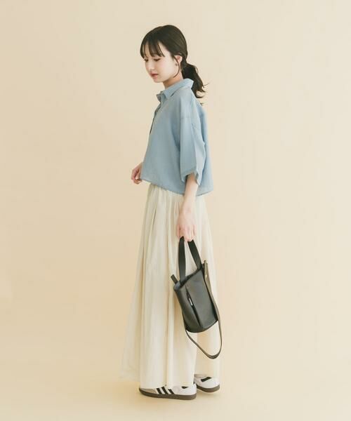 URBAN RESEARCH ITEMS / アーバンリサーチ アイテムズ シャツ・ブラウス | ドットボタンハンソデシアーシャツ | 詳細12