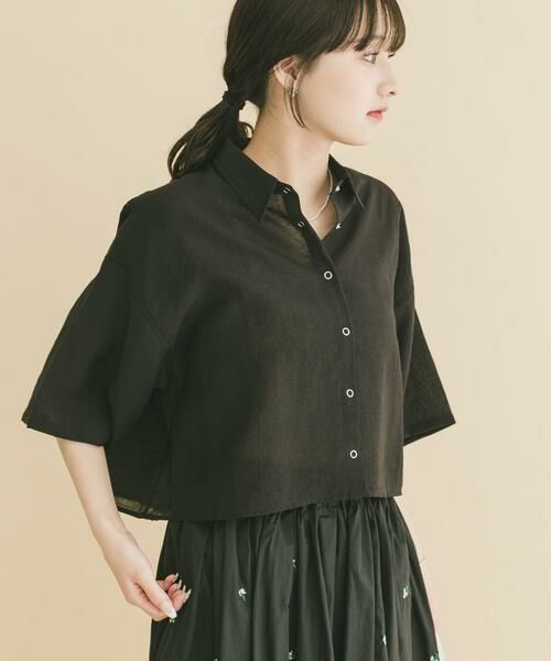 URBAN RESEARCH ITEMS / アーバンリサーチ アイテムズ シャツ・ブラウス | ドットボタンハンソデシアーシャツ | 詳細27