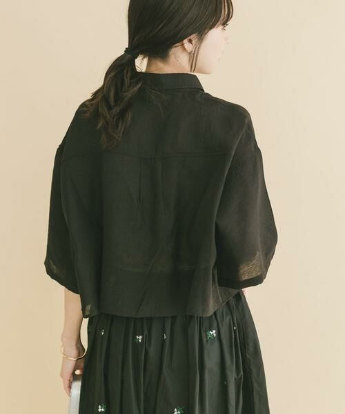 URBAN RESEARCH ITEMS / アーバンリサーチ アイテムズ シャツ・ブラウス | ドットボタンハンソデシアーシャツ | 詳細28