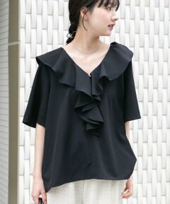 URBAN RESEARCH ITEMS / アーバンリサーチ アイテムズ シャツ・ブラウス | フリルカラーブラウス