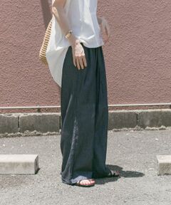 URBAN RESEARCH ITEMS / アーバンリサーチ アイテムズ デニムパンツ | レーヨンデニムワイドパンツ