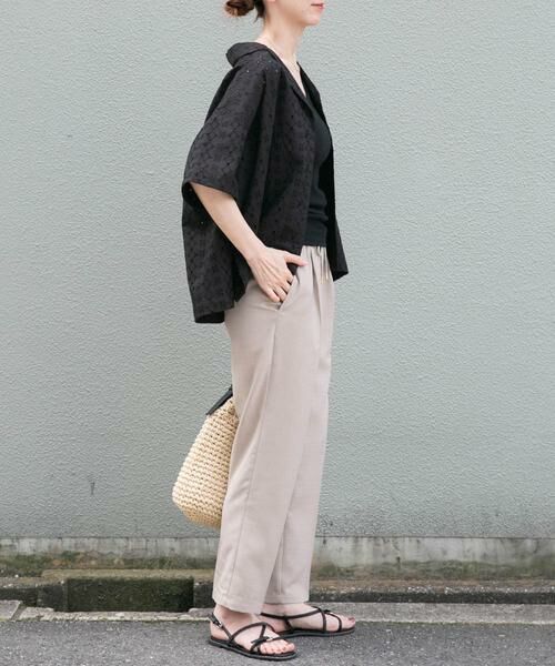 URBAN RESEARCH ITEMS / アーバンリサーチ アイテムズ その他パンツ | 『イージーケア/接触冷感/UVカット』SMOOTH LINEN TOUCH パンツ | 詳細30