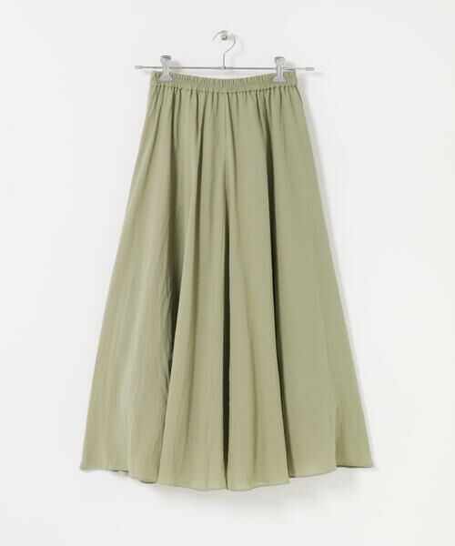 URBAN RESEARCH ITEMS / アーバンリサーチ アイテムズ ロング・マキシ丈スカート | コットン楊柳フレアスカート | 詳細6