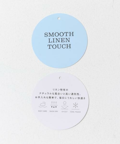 URBAN RESEARCH ITEMS / アーバンリサーチ アイテムズ ロング・マキシ丈スカート | 『イージーケア/接触冷感/UVカット』SMOOTH LINEN TOUCH ラップスカート | 詳細11