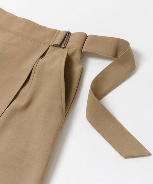 URBAN RESEARCH ITEMS / アーバンリサーチ アイテムズ ロング・マキシ丈スカート | 『イージーケア/接触冷感/UVカット』SMOOTH LINEN TOUCH ラップスカート | 詳細7