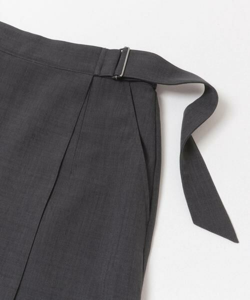 URBAN RESEARCH ITEMS / アーバンリサーチ アイテムズ ロング・マキシ丈スカート | 『イージーケア/接触冷感/UVカット』SMOOTH LINEN TOUCH ラップスカート | 詳細24