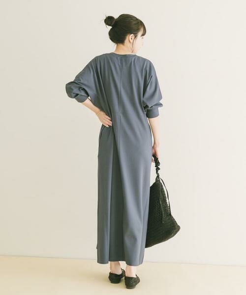 URBAN RESEARCH ITEMS / アーバンリサーチ アイテムズ ワンピース | ハーフジップドルマンワンピース | 詳細5