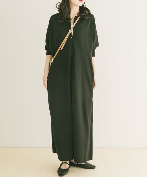 URBAN RESEARCH ITEMS / アーバンリサーチ アイテムズ ワンピース | ハーフジップドルマンワンピース | 詳細9