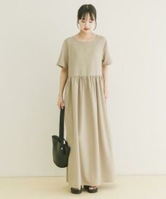 URBAN RESEARCH ITEMS / アーバンリサーチ アイテムズ ワンピース | 『イージーケア/接触冷感/UVカット』SMOOTH LINEN TOUCH ワンピース