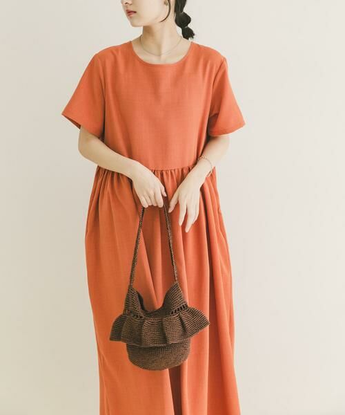 URBAN RESEARCH ITEMS / アーバンリサーチ アイテムズ ワンピース | 『イージーケア/接触冷感/UVカット』SMOOTH LINEN TOUCH ワンピース | 詳細1