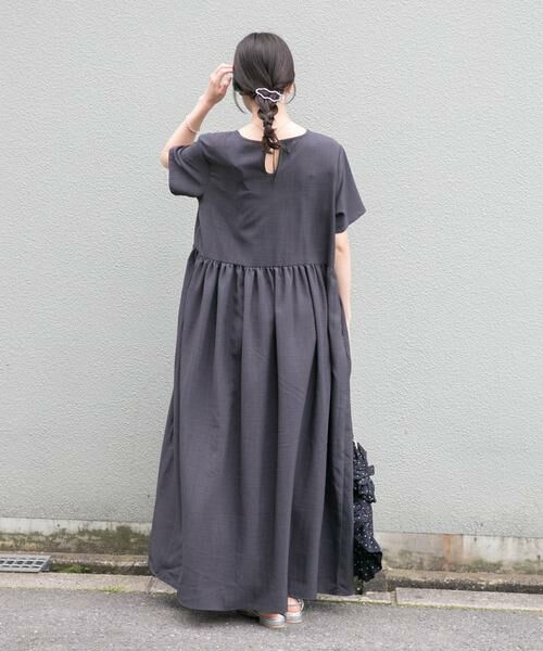 URBAN RESEARCH ITEMS / アーバンリサーチ アイテムズ ワンピース | 『イージーケア/接触冷感/UVカット』SMOOTH LINEN TOUCH ワンピース | 詳細15