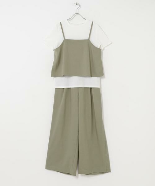 URBAN RESEARCH ITEMS / アーバンリサーチ アイテムズ ワンピース | インナー付きリネンライクセットアップ | 詳細7