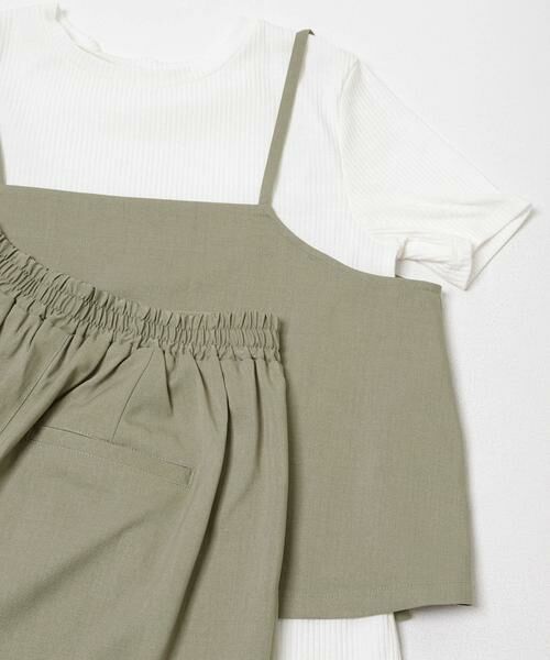 URBAN RESEARCH ITEMS / アーバンリサーチ アイテムズ ワンピース | インナー付きリネンライクセットアップ | 詳細8
