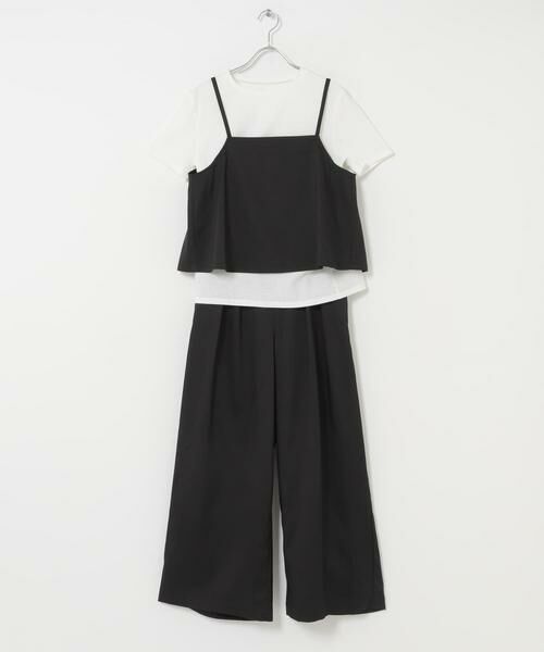 URBAN RESEARCH ITEMS / アーバンリサーチ アイテムズ ワンピース | インナー付きリネンライクセットアップ | 詳細18