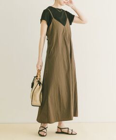 URBAN RESEARCH ITEMS / アーバンリサーチ アイテムズ ワンピース | 『洗濯可』ワッシャーナイロンキャミワンピースセット(楽着シリーズ)