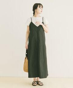 URBAN RESEARCH ITEMS / アーバンリサーチ アイテムズ ワンピース | 『洗濯可』ワッシャーナイロンキャミワンピースセット(楽着シリーズ)