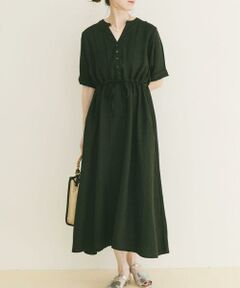 URBAN RESEARCH ITEMS / アーバンリサーチ アイテムズ ワンピース | ウエストマーク半袖ワンピース