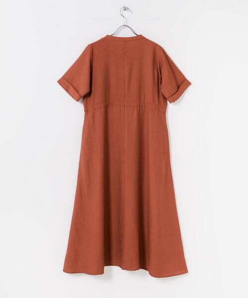 URBAN RESEARCH ITEMS / アーバンリサーチ アイテムズ ワンピース | ウエストマーク半袖ワンピース | 詳細8