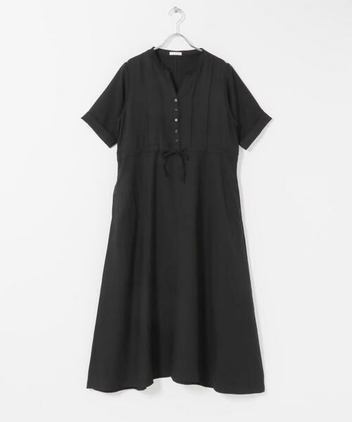 URBAN RESEARCH ITEMS / アーバンリサーチ アイテムズ ワンピース | ウエストマーク半袖ワンピース | 詳細20