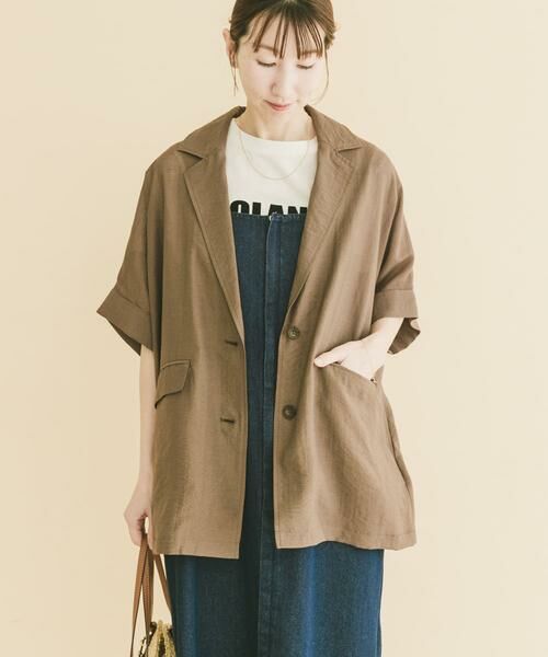 URBAN RESEARCH ITEMS / アーバンリサーチ アイテムズ その他アウター | シアードルマンジャケット（ブラウン）