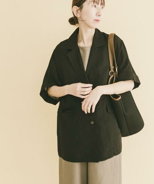 URBAN RESEARCH ITEMS / アーバンリサーチ アイテムズ その他アウター | シアードルマンジャケット（ブラック）