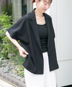 URBAN RESEARCH ITEMS / アーバンリサーチ アイテムズ その他アウター | 『イージーケア/接触冷感/UVカット』SMOOTH LINEN TOUCH 半袖ジャケット