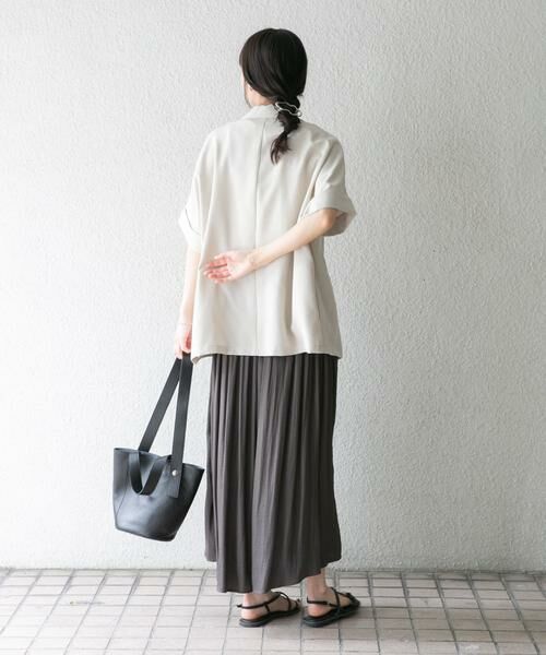 URBAN RESEARCH ITEMS / アーバンリサーチ アイテムズ その他アウター | 『イージーケア/接触冷感/UVカット』SMOOTH LINEN TOUCH 半袖ジャケット | 詳細4