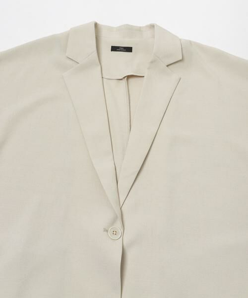 URBAN RESEARCH ITEMS / アーバンリサーチ アイテムズ その他アウター | 『イージーケア/接触冷感/UVカット』SMOOTH LINEN TOUCH 半袖ジャケット | 詳細7