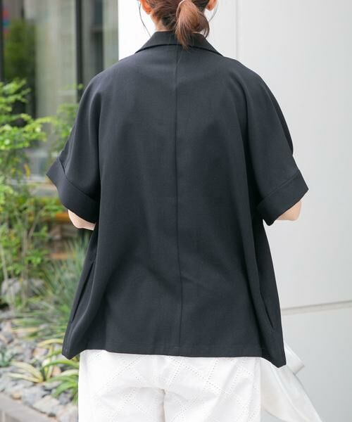URBAN RESEARCH ITEMS / アーバンリサーチ アイテムズ その他アウター | 『イージーケア/接触冷感/UVカット』SMOOTH LINEN TOUCH 半袖ジャケット | 詳細8