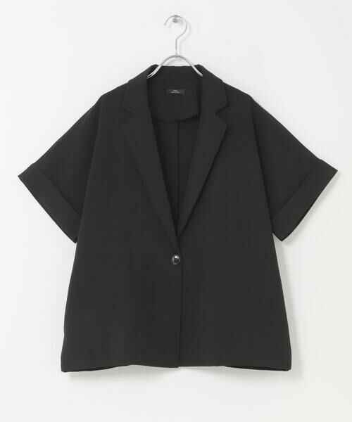 URBAN RESEARCH ITEMS / アーバンリサーチ アイテムズ その他アウター | 『イージーケア/接触冷感/UVカット』SMOOTH LINEN TOUCH 半袖ジャケット | 詳細13