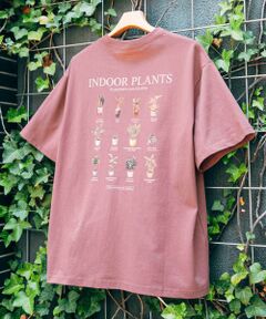 URBAN RESEARCH ITEMS / アーバンリサーチ アイテムズ Tシャツ | Plantsバックプリント USEDライク Tシャツ