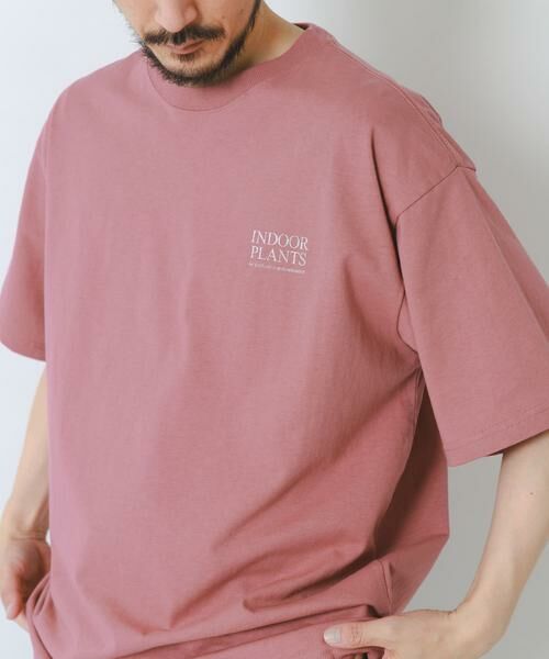 URBAN RESEARCH ITEMS / アーバンリサーチ アイテムズ Tシャツ | Plantsバックプリント USEDライク Tシャツ | 詳細1