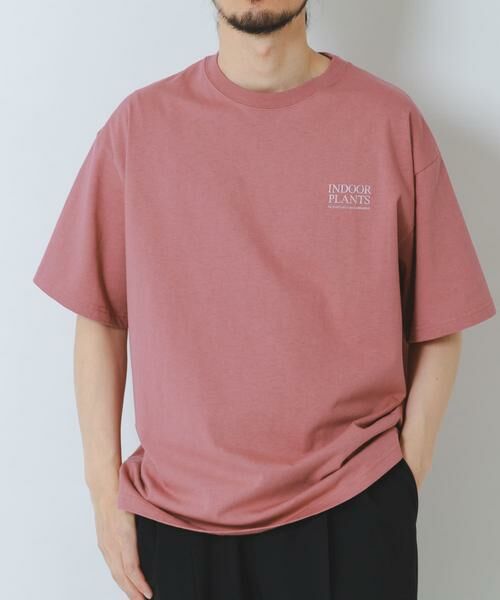 URBAN RESEARCH ITEMS / アーバンリサーチ アイテムズ Tシャツ | Plantsバックプリント USEDライク Tシャツ | 詳細2