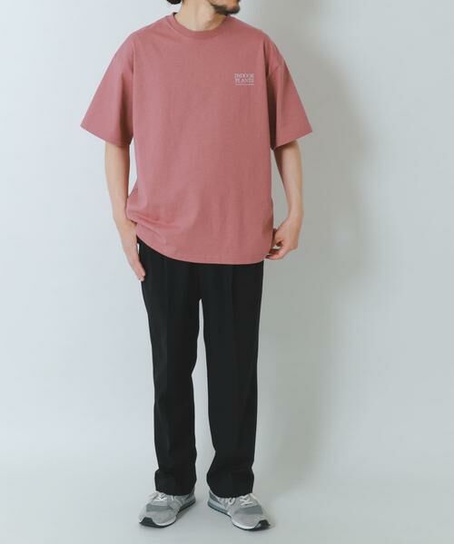URBAN RESEARCH ITEMS / アーバンリサーチ アイテムズ Tシャツ | Plantsバックプリント USEDライク Tシャツ | 詳細6