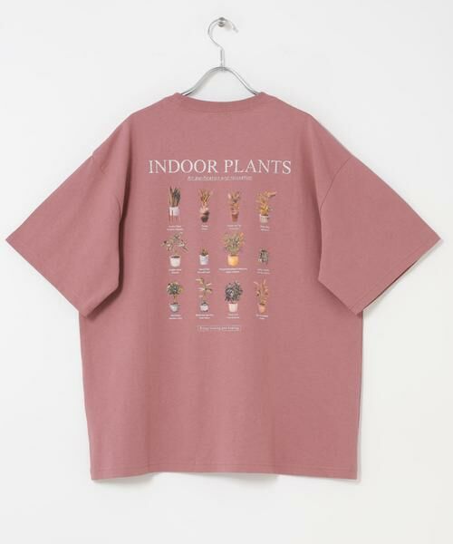URBAN RESEARCH ITEMS / アーバンリサーチ アイテムズ Tシャツ | Plantsバックプリント USEDライク Tシャツ | 詳細8