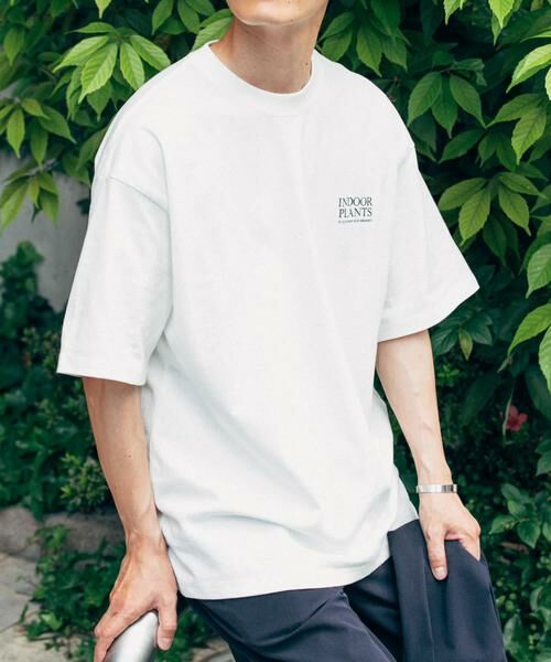 URBAN RESEARCH ITEMS / アーバンリサーチ アイテムズ Tシャツ | Plantsバックプリント USEDライク Tシャツ | 詳細14