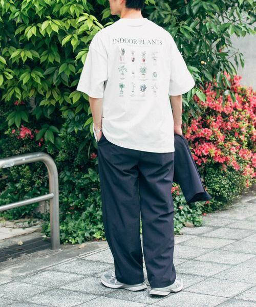 URBAN RESEARCH ITEMS / アーバンリサーチ アイテムズ Tシャツ | Plantsバックプリント USEDライク Tシャツ | 詳細16