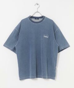 URBAN RESEARCH ITEMS / アーバンリサーチ アイテムズ Tシャツ | 『接触冷感』HIGH COOLワンポイント刺繍デニムTシャツ