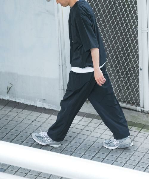 URBAN RESEARCH ITEMS / アーバンリサーチ アイテムズ Tシャツ | 『接触冷感/撥水/イージーケア/UVカット』タスランナイロンクルーネックドロストTシャツ | 詳細12