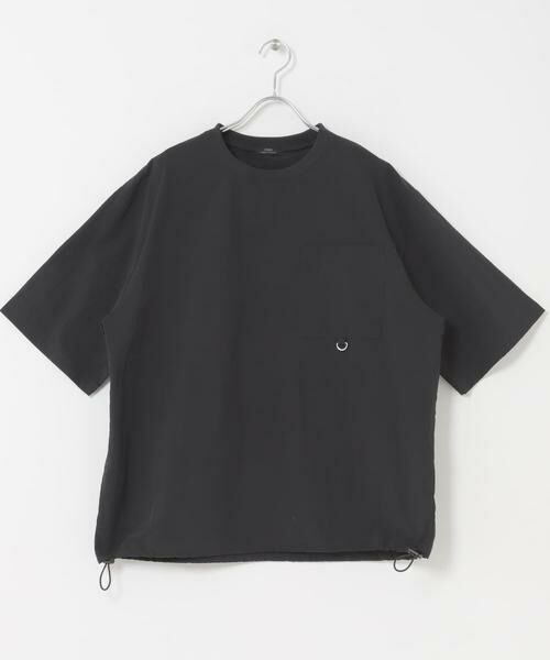 URBAN RESEARCH ITEMS / アーバンリサーチ アイテムズ Tシャツ | 『接触冷感/撥水/イージーケア/UVカット』タスランナイロンクルーネックドロストTシャツ | 詳細14