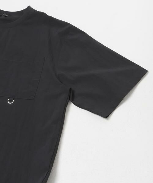 URBAN RESEARCH ITEMS / アーバンリサーチ アイテムズ Tシャツ | 『接触冷感/撥水/イージーケア/UVカット』タスランナイロンクルーネックドロストTシャツ | 詳細16
