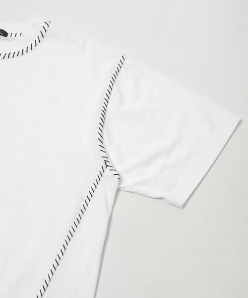 URBAN RESEARCH ITEMS / アーバンリサーチ アイテムズ Tシャツ | ブランケットステッチ クルーネックTシャツ | 詳細5