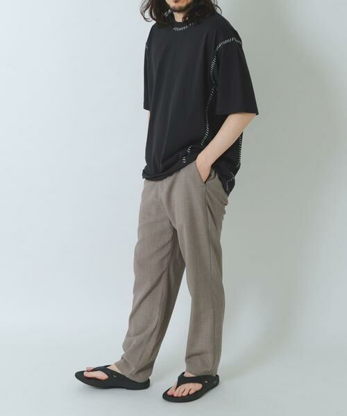 URBAN RESEARCH ITEMS / アーバンリサーチ アイテムズ Tシャツ | ブランケットステッチ クルーネックTシャツ | 詳細8