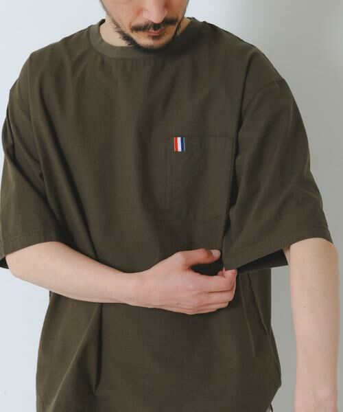 URBAN RESEARCH ITEMS / アーバンリサーチ アイテムズ Tシャツ | 『吸水速乾』フレンチリネン×COOLMAX フハクTシャツ | 詳細2
