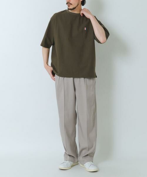 URBAN RESEARCH ITEMS / アーバンリサーチ アイテムズ Tシャツ | 『吸水速乾』フレンチリネン×COOLMAX フハクTシャツ | 詳細6
