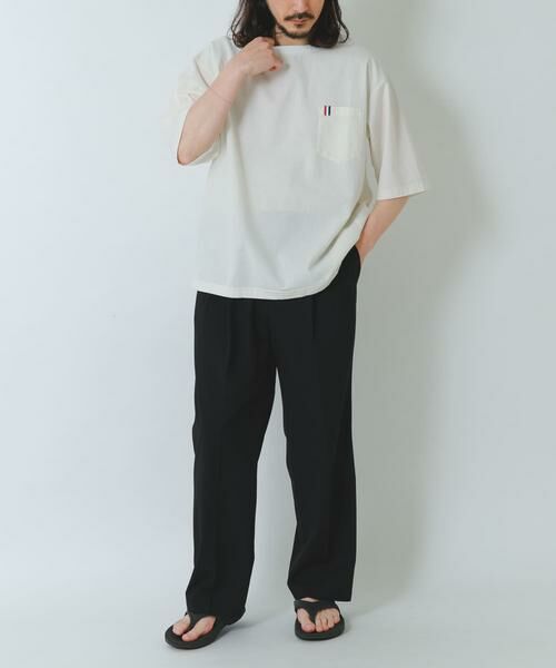 URBAN RESEARCH ITEMS / アーバンリサーチ アイテムズ Tシャツ | 『吸水速乾』フレンチリネン×COOLMAX フハクTシャツ | 詳細19