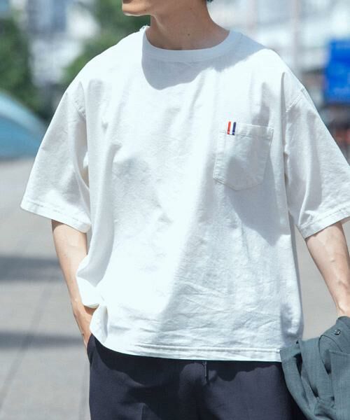 URBAN RESEARCH ITEMS / アーバンリサーチ アイテムズ Tシャツ | 『吸水速乾』フレンチリネン×COOLMAX フハクTシャツ | 詳細10